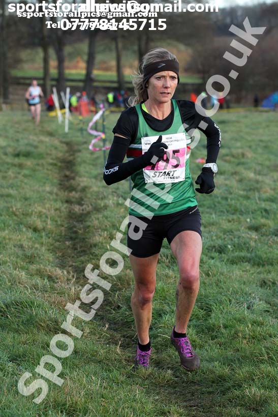 Senior womens cross country, 2019 North Eastern Cross Country Champs., Alnwick, Northumberland.  Photo: David T. Hewitson/Sports for All Pics